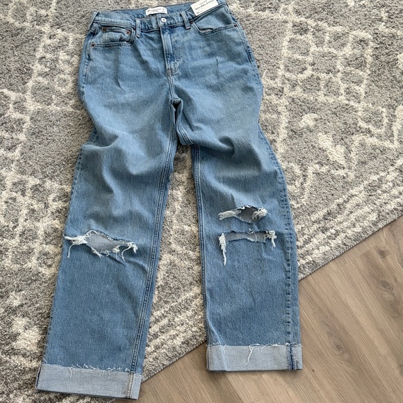 Abercrombie & Fitch Denim - Light Blue Distressed Women’s Jeans